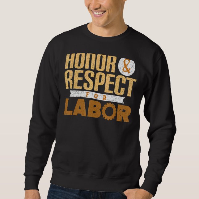 Sweatshirt Fête du travail 3 (Devant)