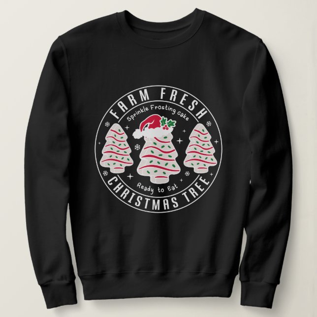 Sweatshirt Fête Fraîche de la ferme | Agritourisme Rustique (Design devant)