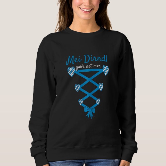 Sweatshirt Fête populaire féminine Mei Dirndl Gob's Net Mer D (Devant)