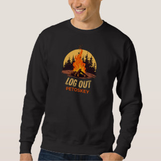 Sweatshirt Feu de camp Petoskey Michigan