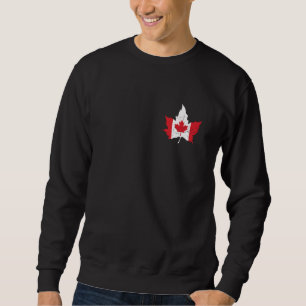 Sweatshirt Feuille d'érable Canada Fierté canadienne Racines