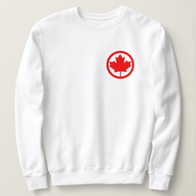 Sweatshirt Feuille d'érable du Canada (Design devant)