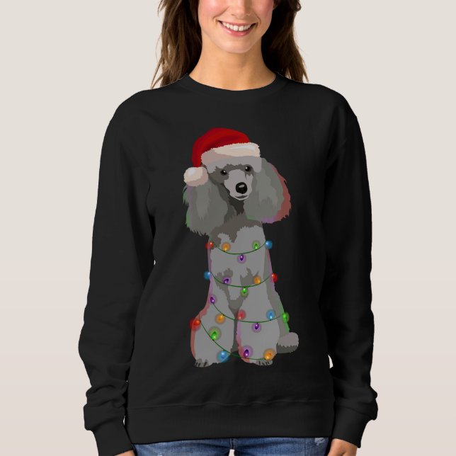 Sweatshirt Feux de Noël des canicules Soupe Amoureux des chie (Devant)