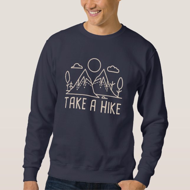 Sweatshirt Fichez le camp (Devant)