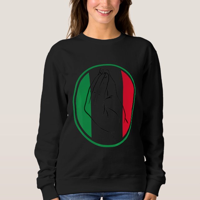 Sweatshirt Ficko Italien Main italienne Ficko Main (Devant)