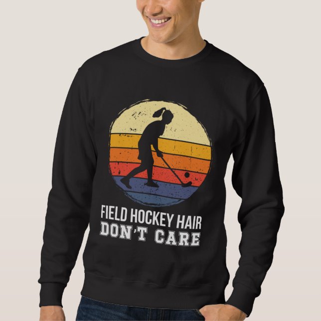 Sweatshirt Field Hockey Hair Field Hockey Player Field Hockey (Devant)