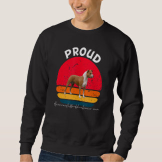 Sweatshirt Fier American Staffordshire Terrier Chien Maman