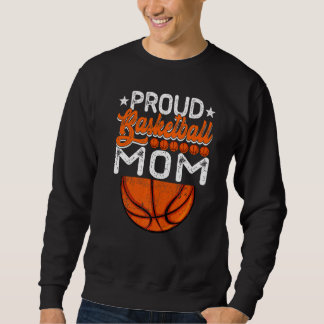 Sweatshirt Fier Basketball Maman Fête des mères Sport Maman M
