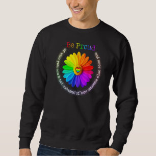 Sweatshirt Fier De Qui Joue Est Et N'A Pas Honte De Comment Q