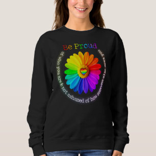 Sweatshirt Fier De Qui Joue Est Et N'A Pas Honte De Comment Q