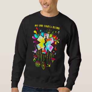 Sweatshirt Fier Emts No 0ne combat seul infirmière police Fir