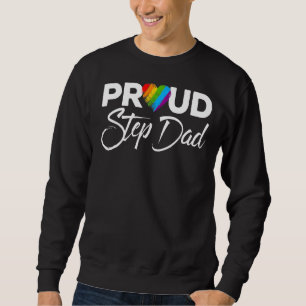 Sweatshirt Fier Étape Papa Gay pride Mois Lgbtq
