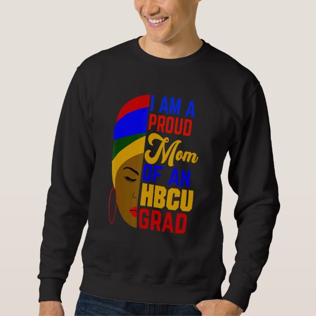 Sweatshirt Fier Maman De Hbcu Grad Afrocentric (Devant)