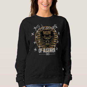 Sweatshirt Fier maman d'un senior de football 2023 Maman de f