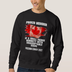 Sweatshirt Fier Membre D'Une Minorité Frange Minoritaire Avec