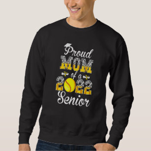 Sweatshirt Fier Mère D'Un Jeu De Softball Leopard 2022