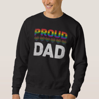 Sweatshirt Fier Papa Lgbt Pride Mois Restez Fier Lgbtq Lesbia