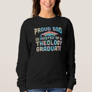 Sweatshirt Fier Papa Maître De Théologie Supérieur Thm Grad U
