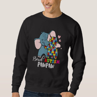 Sweatshirt Fier Papy de la famille à l'écoute de l'autisme