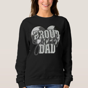Sweatshirt Fier Soccer Papa Famille Correspondance