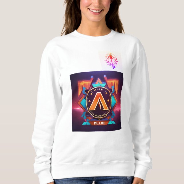 Sweatshirt Fierce "M Like Gaming" Logo Art - Femme (Devant)
