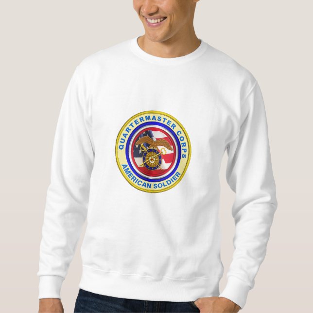 Sweatshirt Fière Armée Quartier-maître Corps Soldat (Devant)