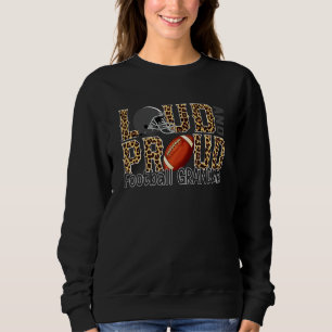 Sweatshirt Fière et fière grand-mère de football américain Sp