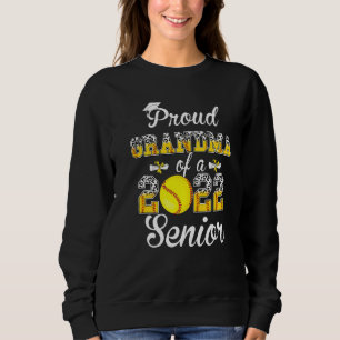 Sweatshirt Fière Grand-Mère D'Un Ga De Softball Leopard 2022