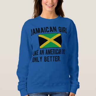 Sweatshirt Fière Jamaïcaine Jamaïcaine Drapeau Racines Jamaïc