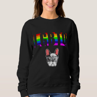 Sweatshirt Fierté alliée LGBTQ Égalité Arc-en-ciel Lesbienne 