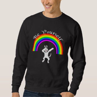 Sweatshirt Fierté alliée LGBTQ Égalité Arc-en-ciel Lesbienne 