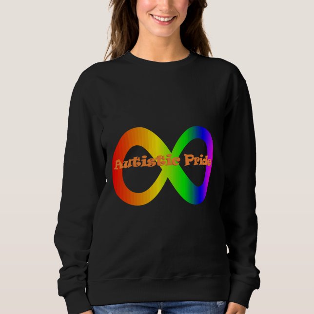 Sweatshirt Fierté autistique (Devant)