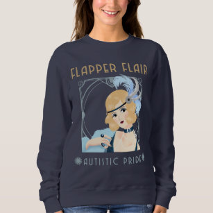 Sweatshirt Fierté autistique Flapper