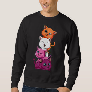 Sweatshirt Fierté Chat Lgbt Drapeau Gay Lesbian Trans Drapeau