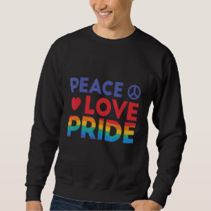 Sweatshirt Fierté d'amour pour la paix