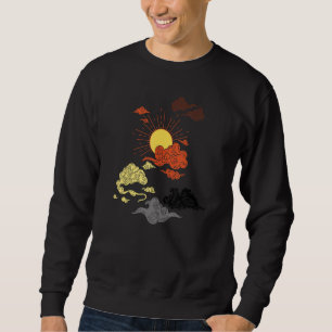 Sweatshirt Fierté d'ours masculin gay subtile LGBTQ japonaise