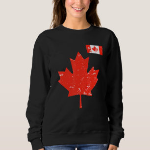 Sweatshirt Fierté du Canada - Feuille d'érable canadienne et