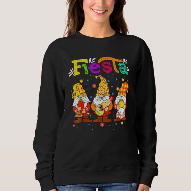 Sweatshirt Fiesta Party Mexicains Joyeux Cinco De Mayo (Devant)