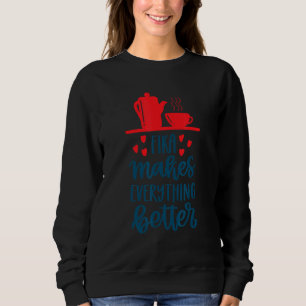 Sweatshirt Fika Scandinavian Swedish Coffee Break