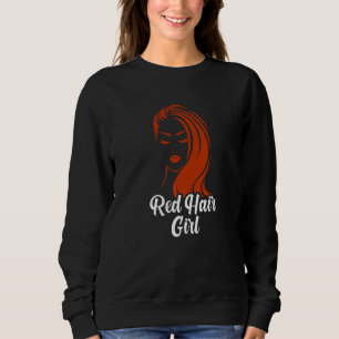 Sweatshirt Fille aux cheveux roux Rousse Fille rousse Cheveux