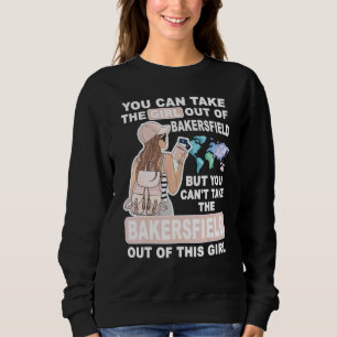 Sweatshirt Fille cool de la ville de Bakersfield Fière de B