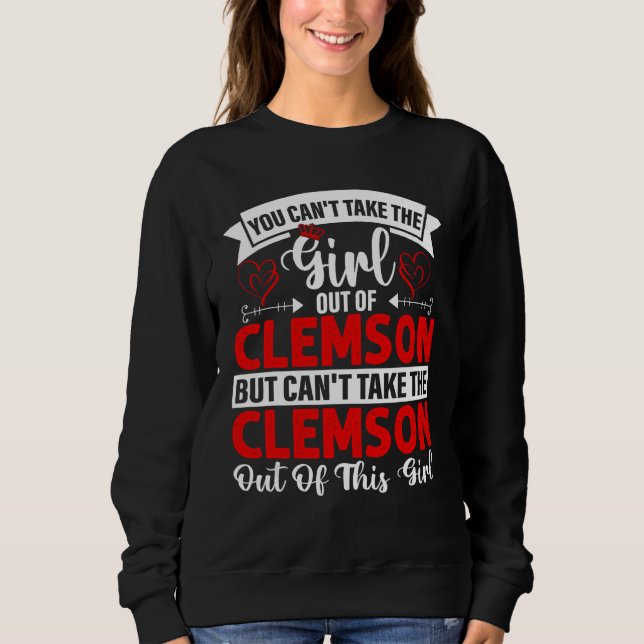 Sweatshirt Fille de racines chez elle à CLEMSON SC CAROLINE D (Devant)