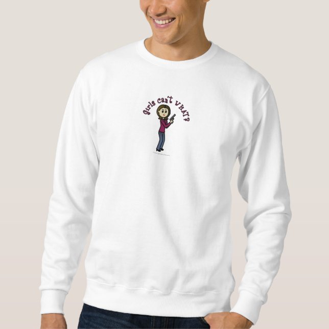 Sweatshirt Fille de Sharpshooter léger (Devant)