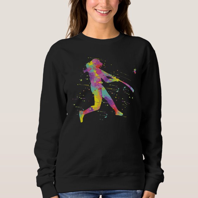 Sweatshirt Fille de softball (Devant)