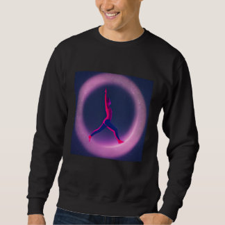 Sweatshirt Fille de yoga Fille Salutation du soleil Méditatio