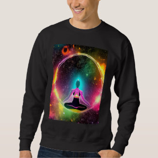 Sweatshirt Fille de yoga Salutation du soleil féminine Médita