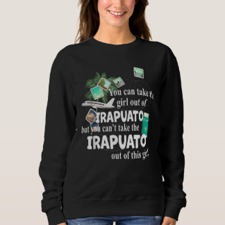 Sweatshirt Fille d'Irapuato Fière Fille Patriotique d'Irap