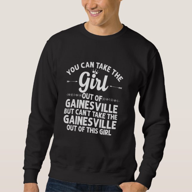 Sweatshirt Fille Hors De Gainesville Ga Georgia Drôle Maison  (Devant)
