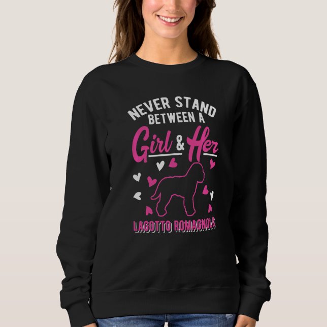 Sweatshirt Fille Lagotto Romagnolo   (Devant)