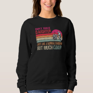 Sweatshirt Fille Motocross Enduro Motorcycle Spo
